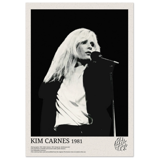 Poster of Kim Carnes taken 1981