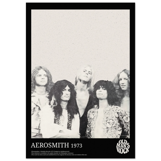 Poster of Aerosmith taken 1973