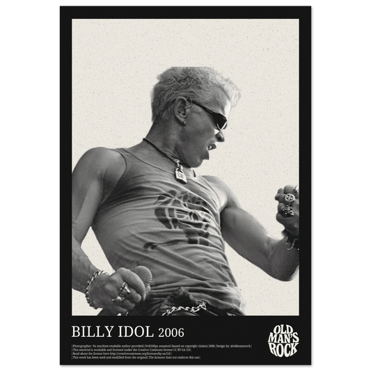 Poster of Billy Idol taken in 2006