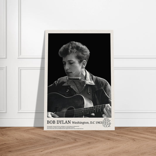 Fan poster of Bob Dylan