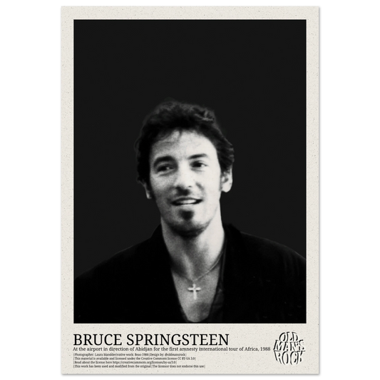 Bruce Springsteen poster taken in 1988