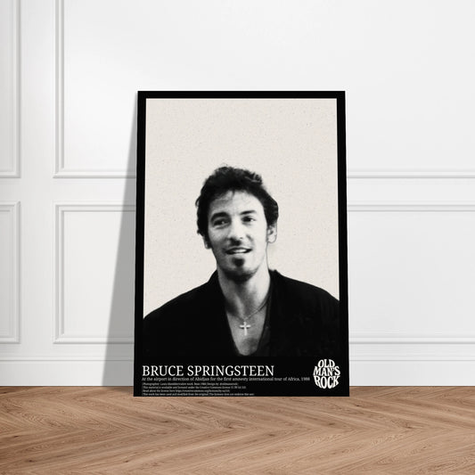 Fan art of Bruce Springsteen, portrait taken in 1988