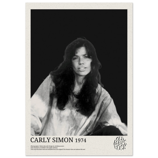 Poster of Carly Simon taken in 1978