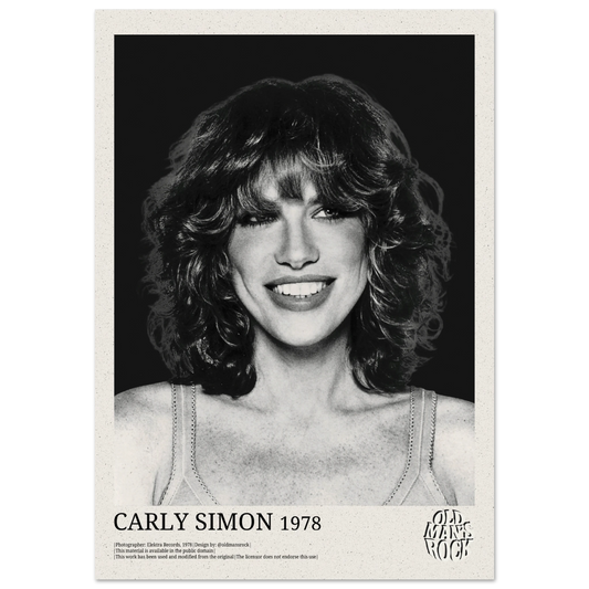 Poster of Carly Simon taken in 1978