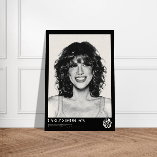 Portrait Wall Art of Carly Simon
