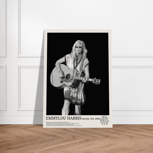 Poster of Emmy Lou Harris in concert