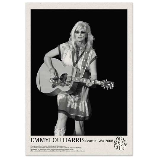 Poster of Emmylou Harris taken in 2008