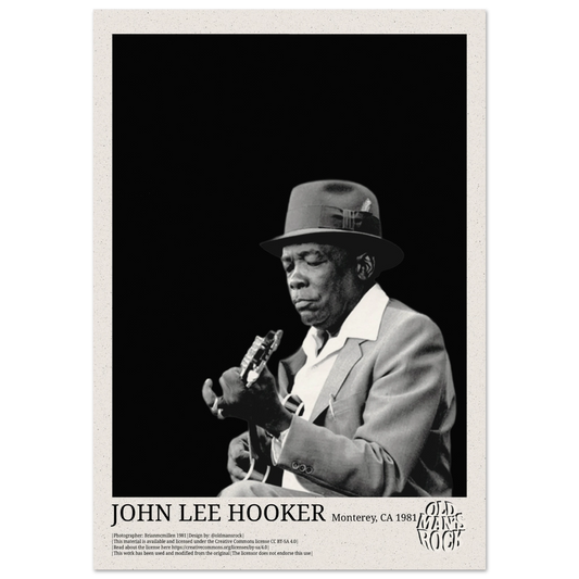 Poster of John Lee Hooker 1981 poster
