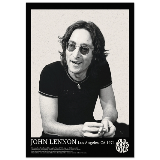 Poster of John Lennon taken in 1974