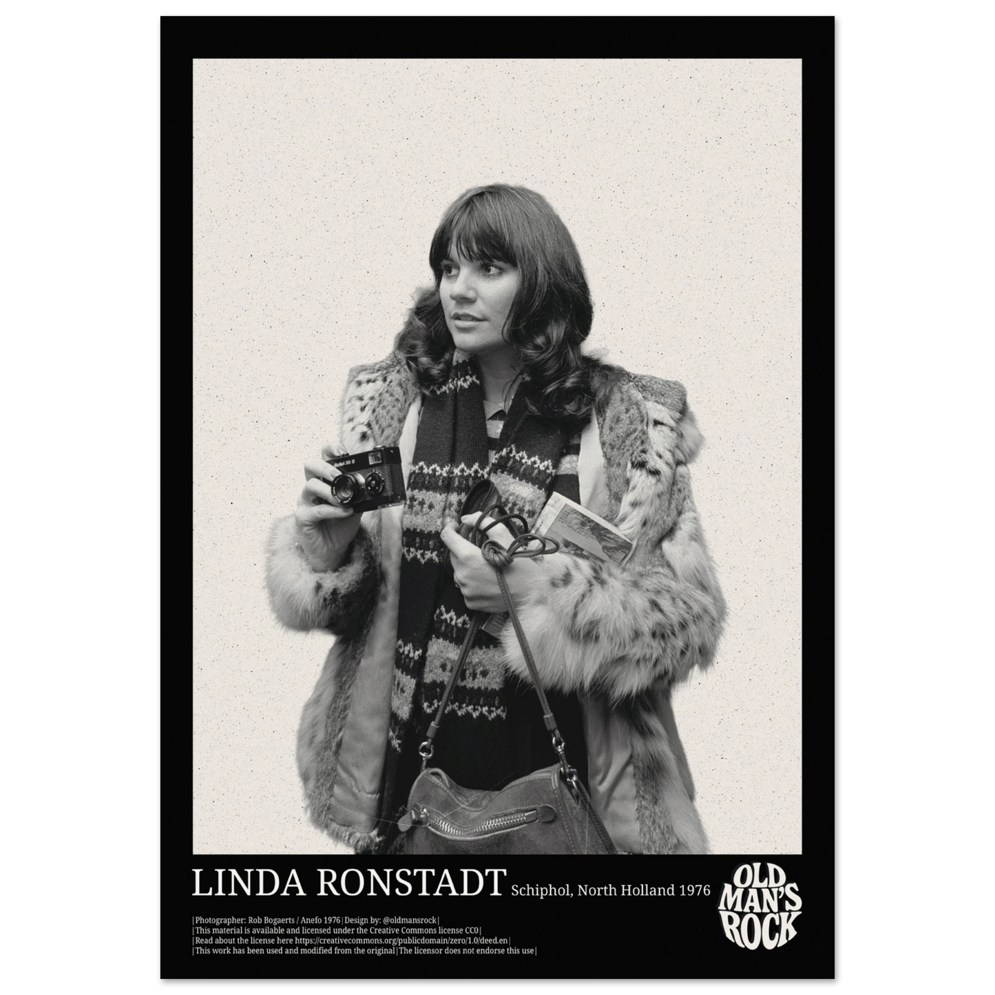 Poster of Linda Ronstadt taken 1976