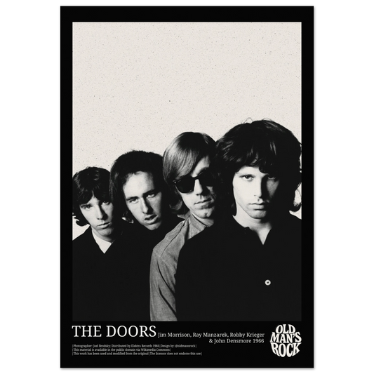 Poster of The Doors taken in 1966
